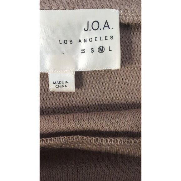 J.O.A. LA  Anthropologie long sleeve split neck sweater top M - Picture 8 of 9